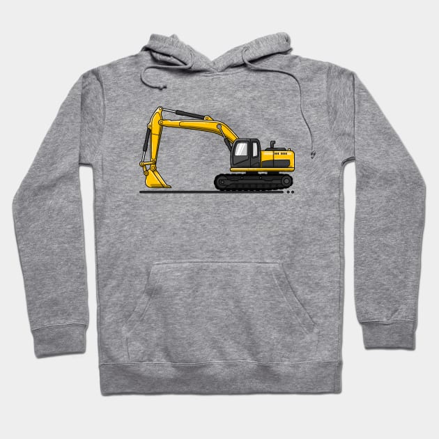 excavator Hoodie by garistipis